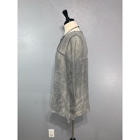EILEEN FISHER A Line Organic Linen Tunic XS - Picture 5 of 7